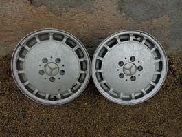 2 jantes mercedes 15 pouces