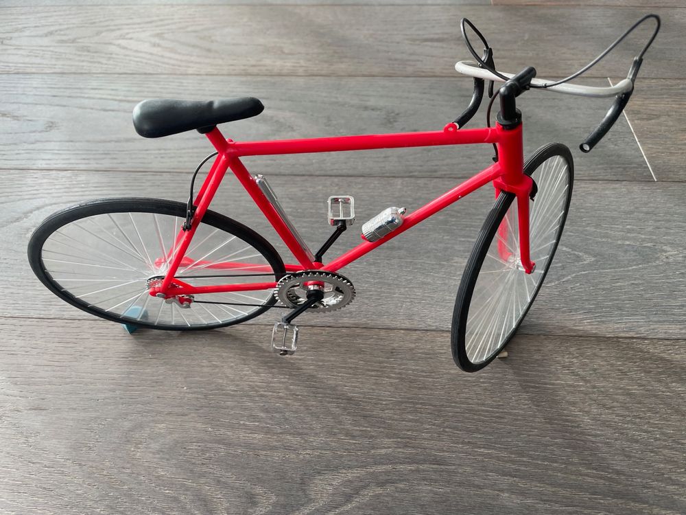 Miniature De Vélo En Alliage - Modèle Décoratif Pour Bureau Ou étagère - Environ 17,5 Cm