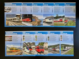 Schweizer Eisenbahn Revue (SER) - Jahrgang 2022