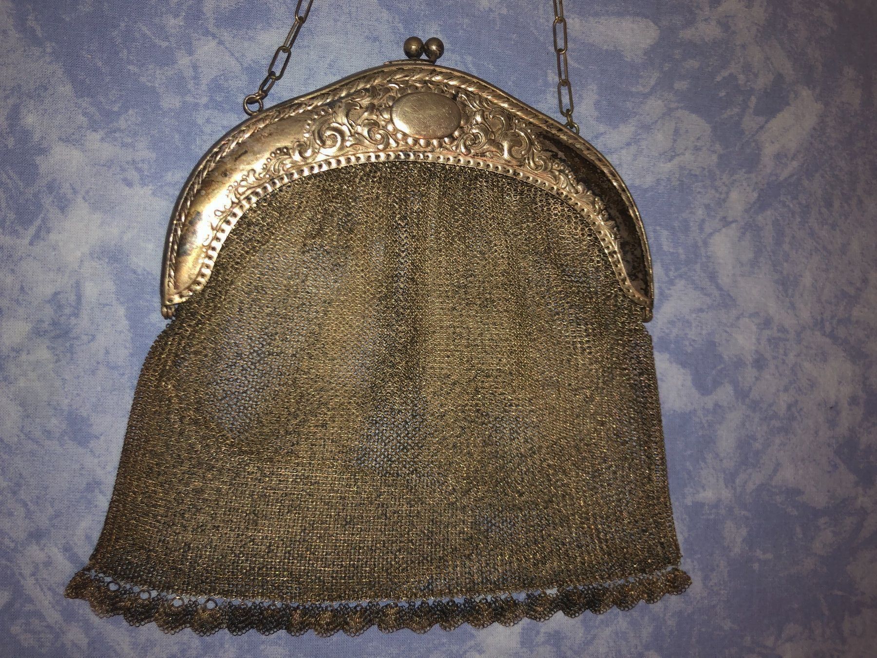 Borse da donna: handtasche netztasche gehäkelt metall – Usato da Basel venduto da dept 4