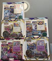 Pokémon TCG – 5x Blister Collection mit Promo-Karten & Münze