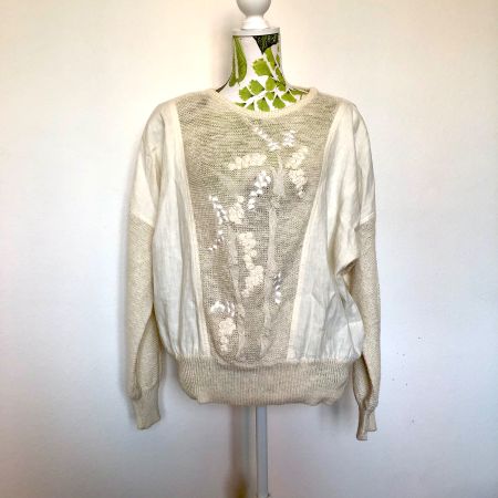 Vintage Dino Valiano Pullover, Grösse 36