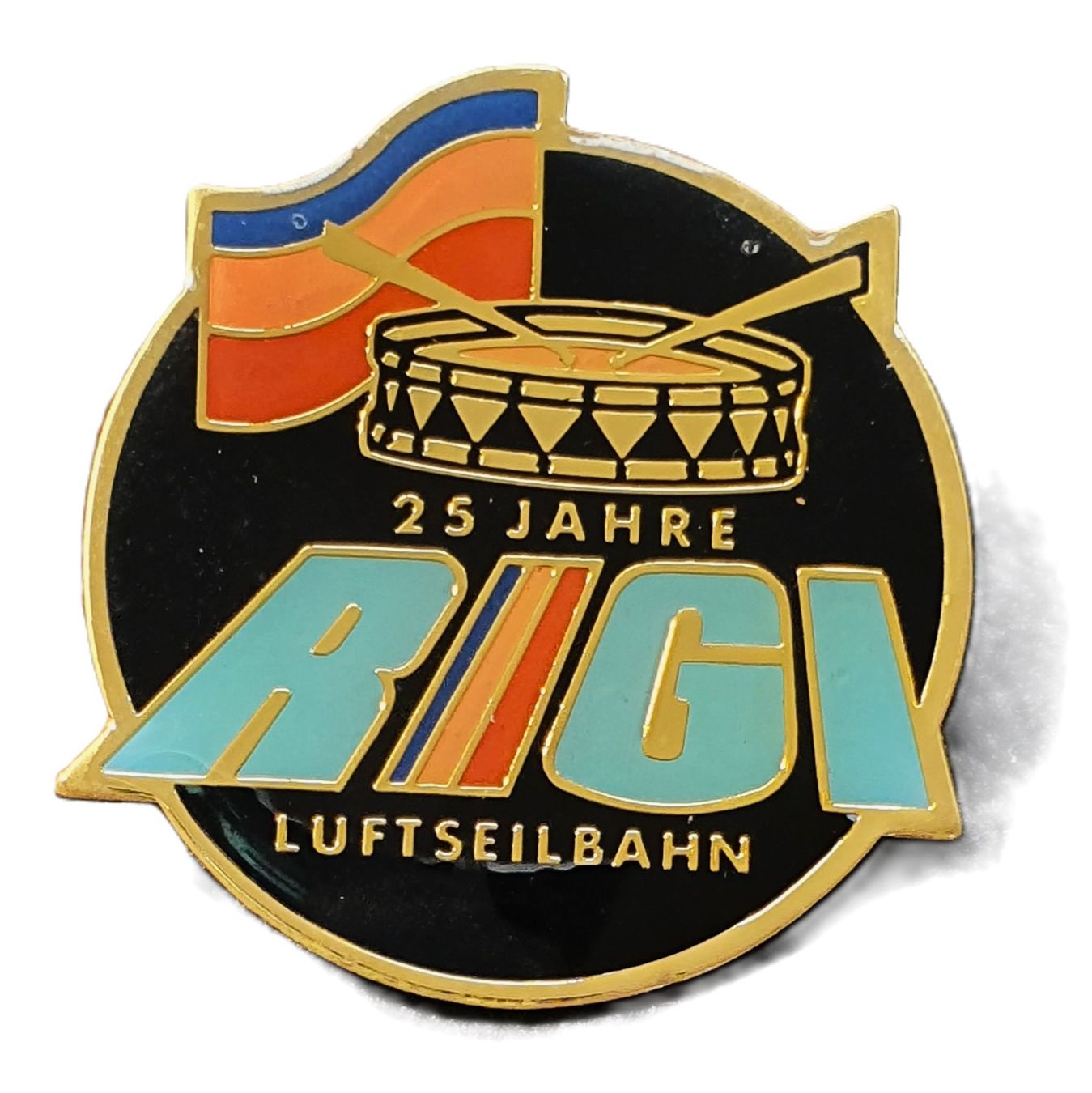Placchette & Badge: U337 - Pin 25 Jahre RIGI Luftseilbahn – Usato da Reinach BL venduto da Boston-Verkauf