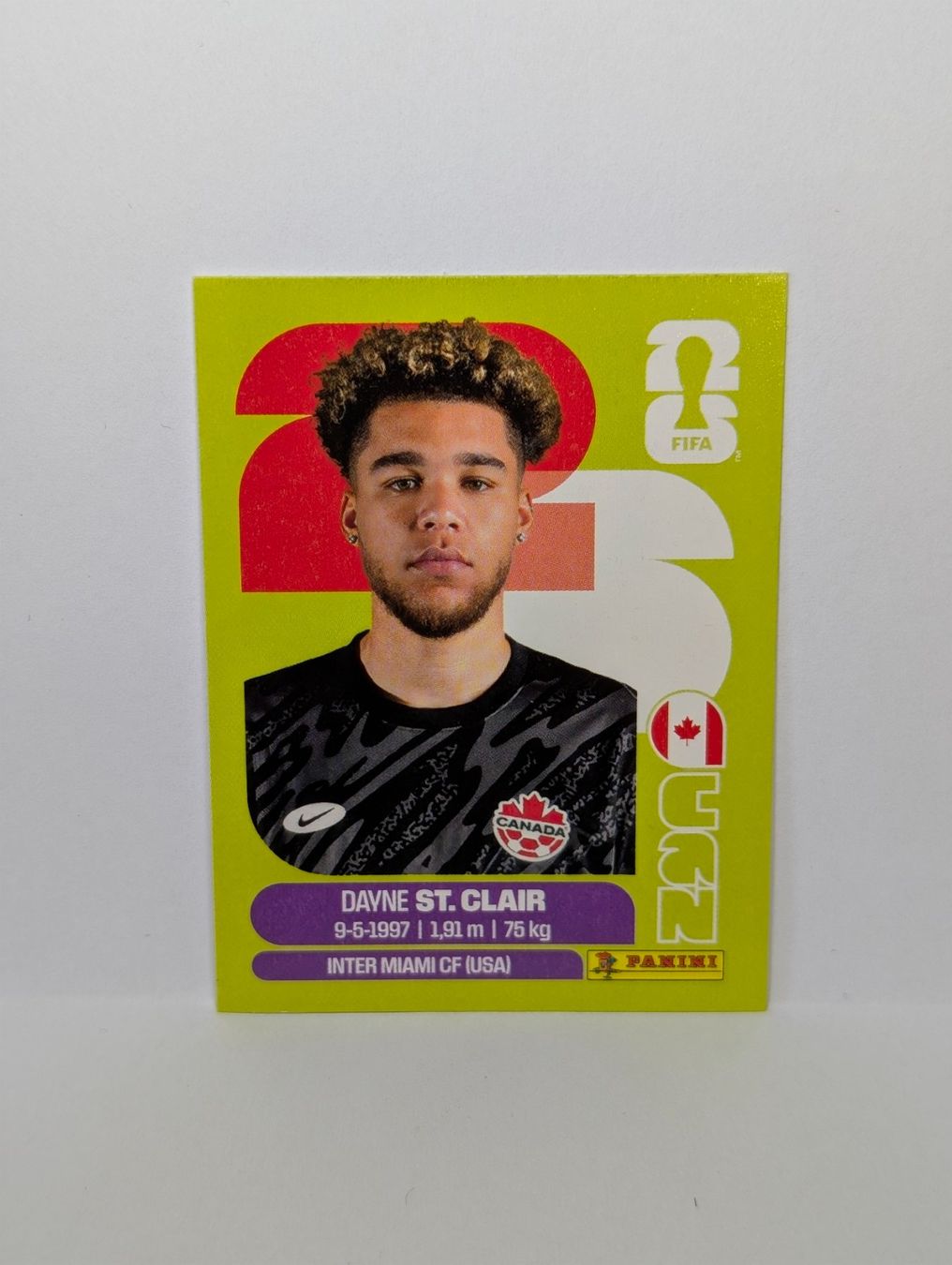 Panini Carte collezionabili: Panini WM 2026 - CAN 2 - Dayne ST. CLAIR CANADA – Nuovo (secondo la descrizione) da Founex venduto da amel89