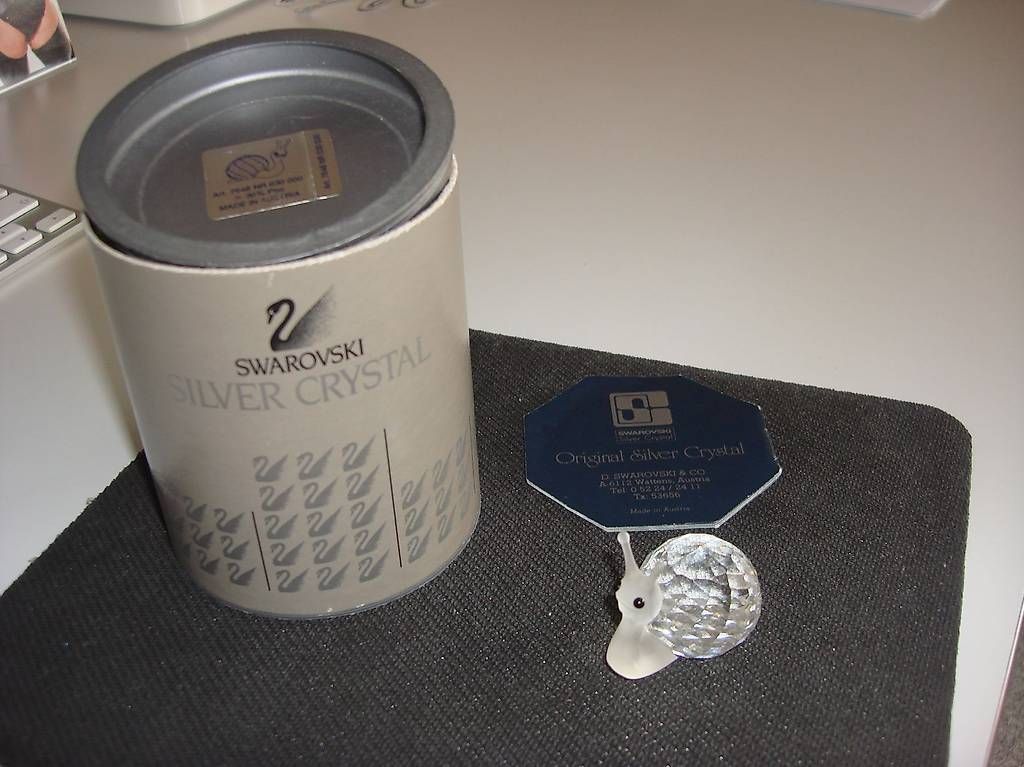 Swarovski Statuette: Swarovski Schnecke Snail 1986 – Nuovo (secondo la descrizione) da zeihen venduto da Racer-71 1