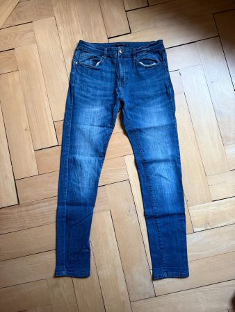 PIER ONE - Skinny Fit Jeans blau W32 L34