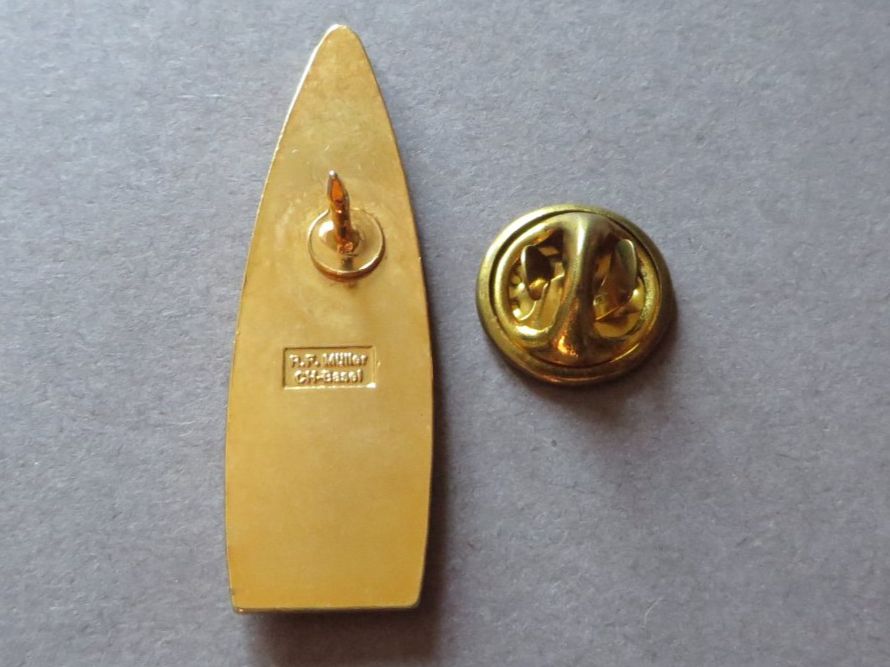 Placchette & Badge: PIN MAMBA KANTONSPOLIZEI BASEL, SCHLANGE – Usato da Neuhausen venduto da luckimucki 1