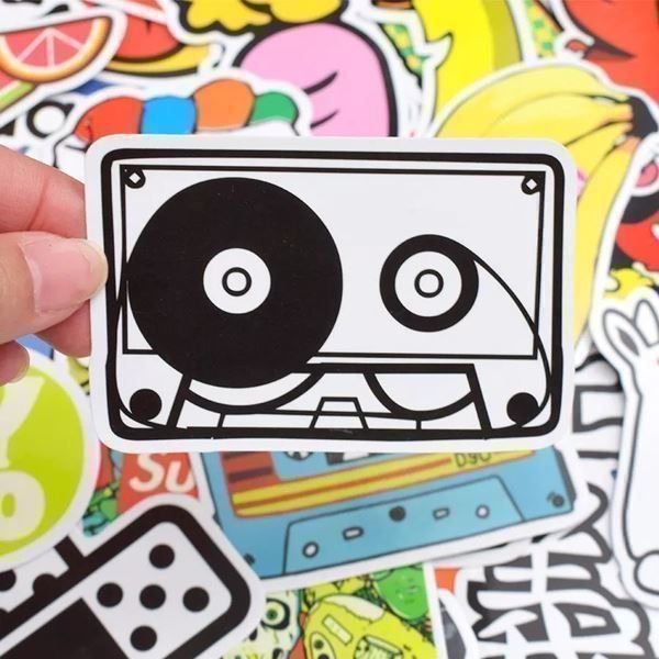 Sticker: 100 Stk.MIXED Grafiti Aufkleber – Nuovo e nell'imballaggio originale da Winterthur venduto da Neilpryde01 4
