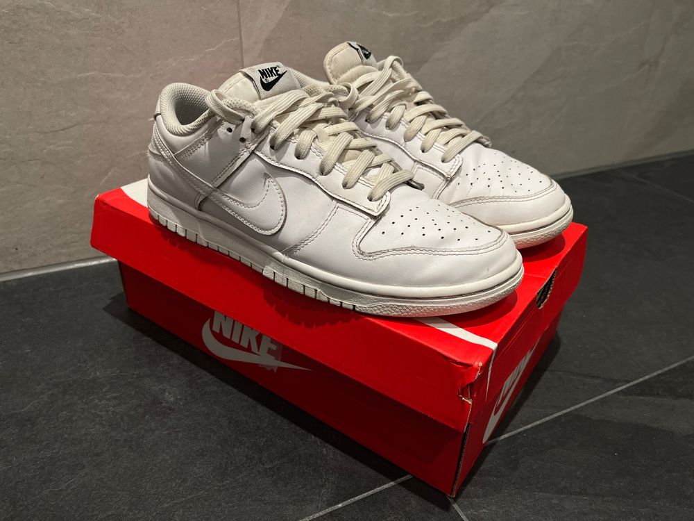 Nike dunk low tripple white 41 | Kaufen auf Ricardo