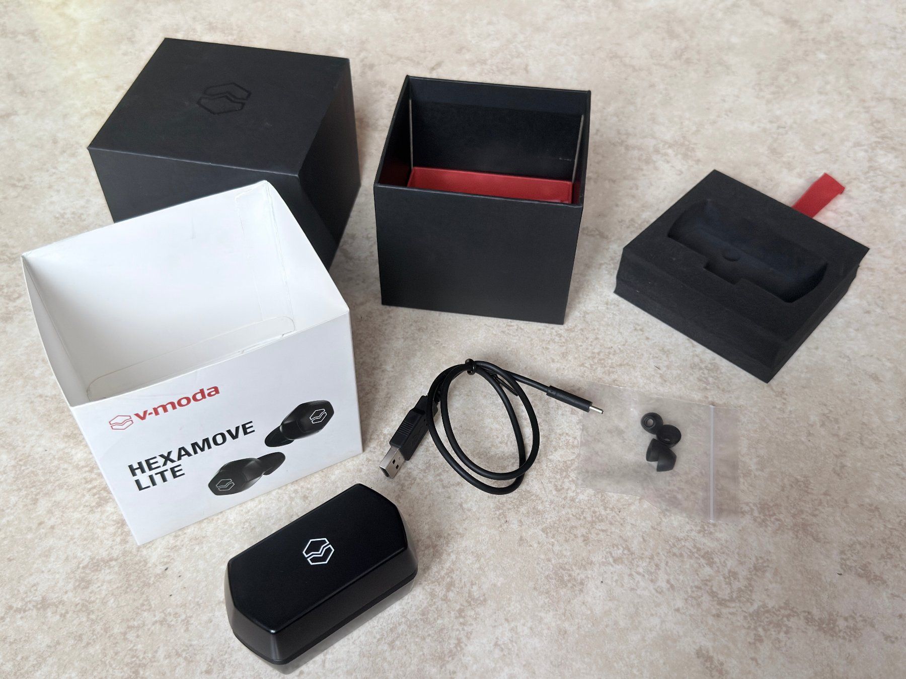 Cuffie: V-Moda Hexamove Lite – Écouteurs Bluetooth True Wireless – Usato da Perly venduto da Al93 5