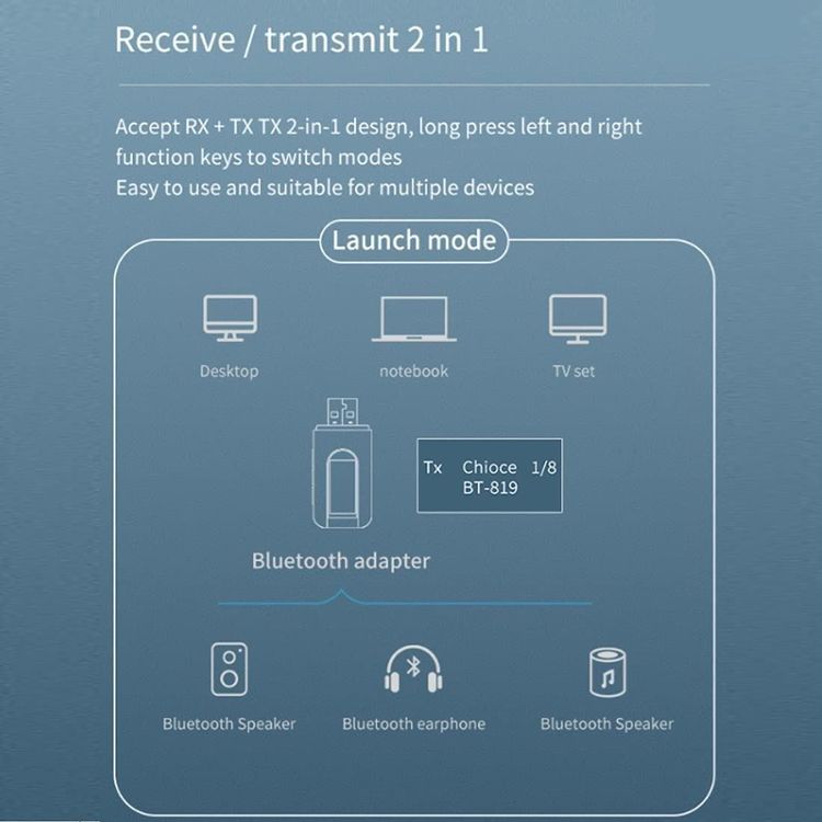 Bluetooth Empfänger Transmitter 2 in 1 | Kaufen auf Ricardo