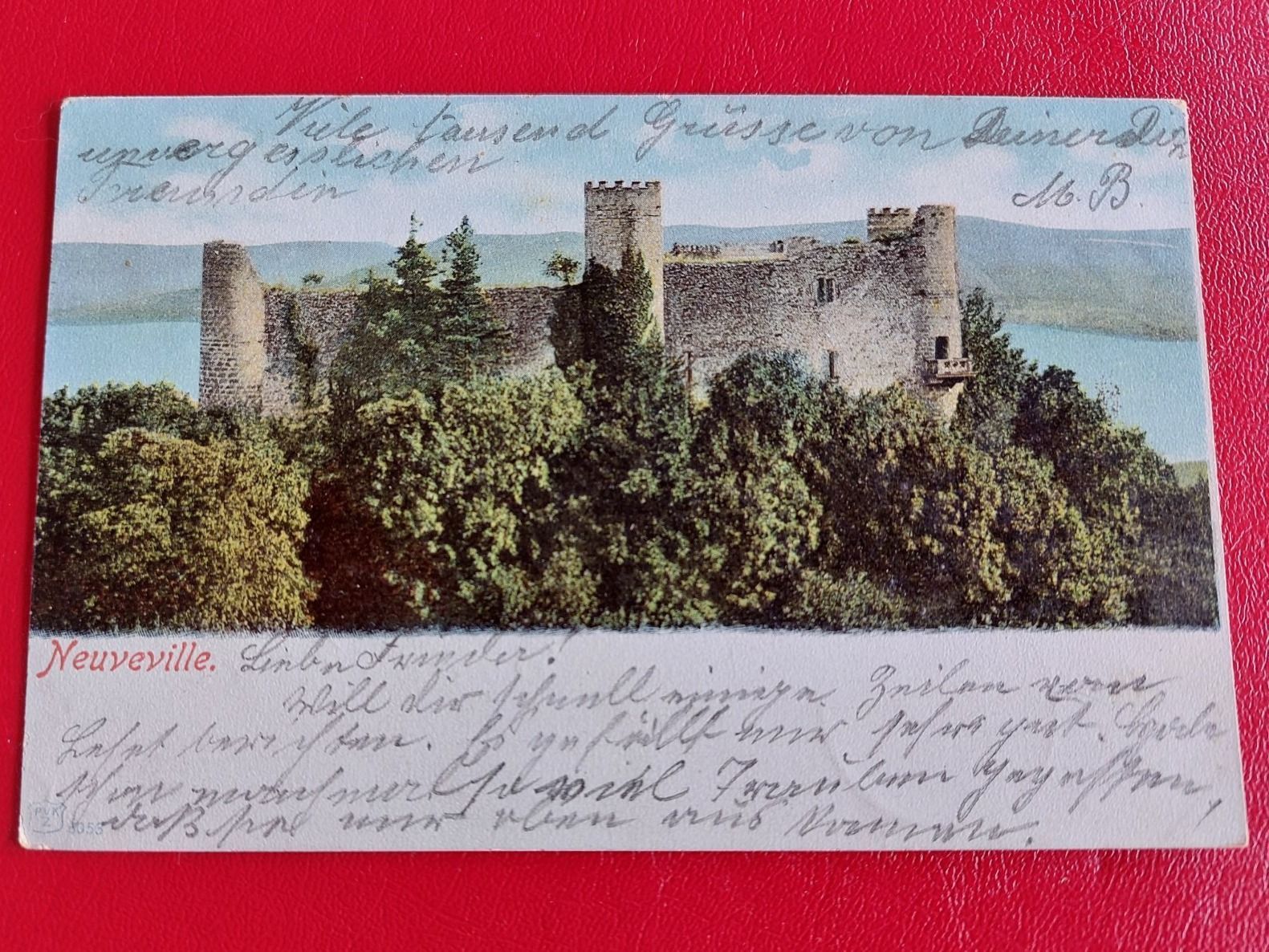 Cartoline postali: Neuveville 1906 – Usato da St-Légier-Chiésaz venduto da Theo006