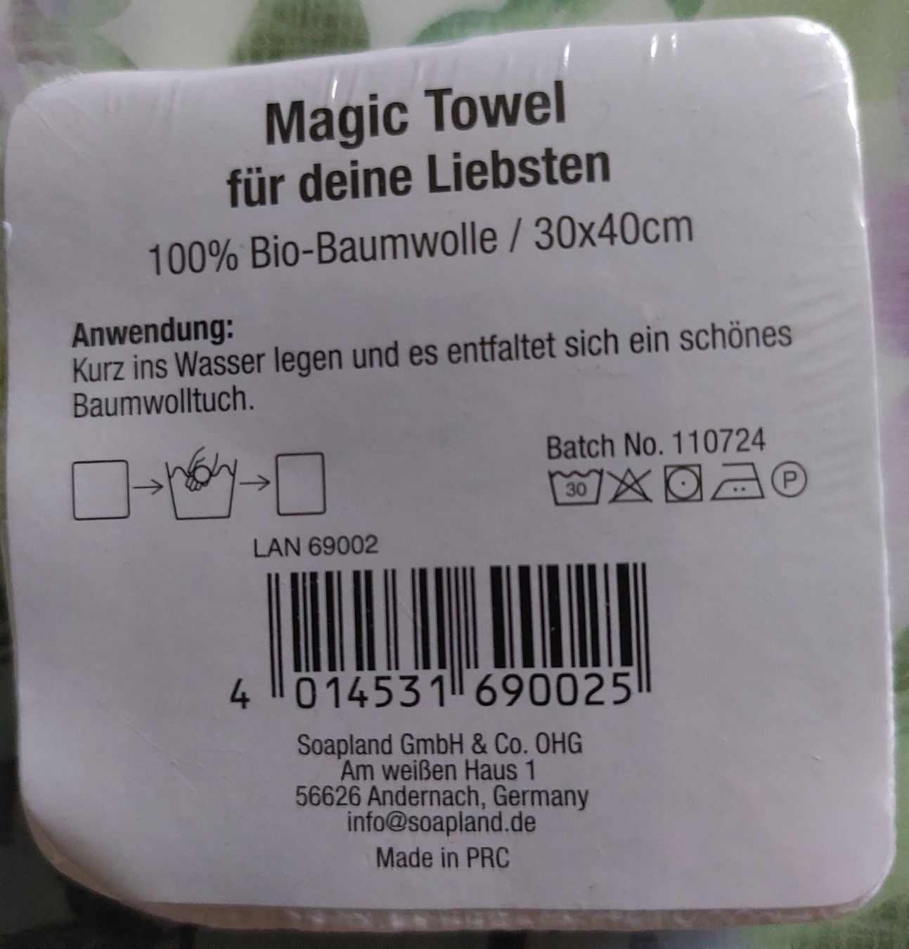 Alle Dekorationen: Zauberhandtuch AlltagsHeldin – Neu (gemäss Beschreibung) aus Unterseen von Ruia3333 1