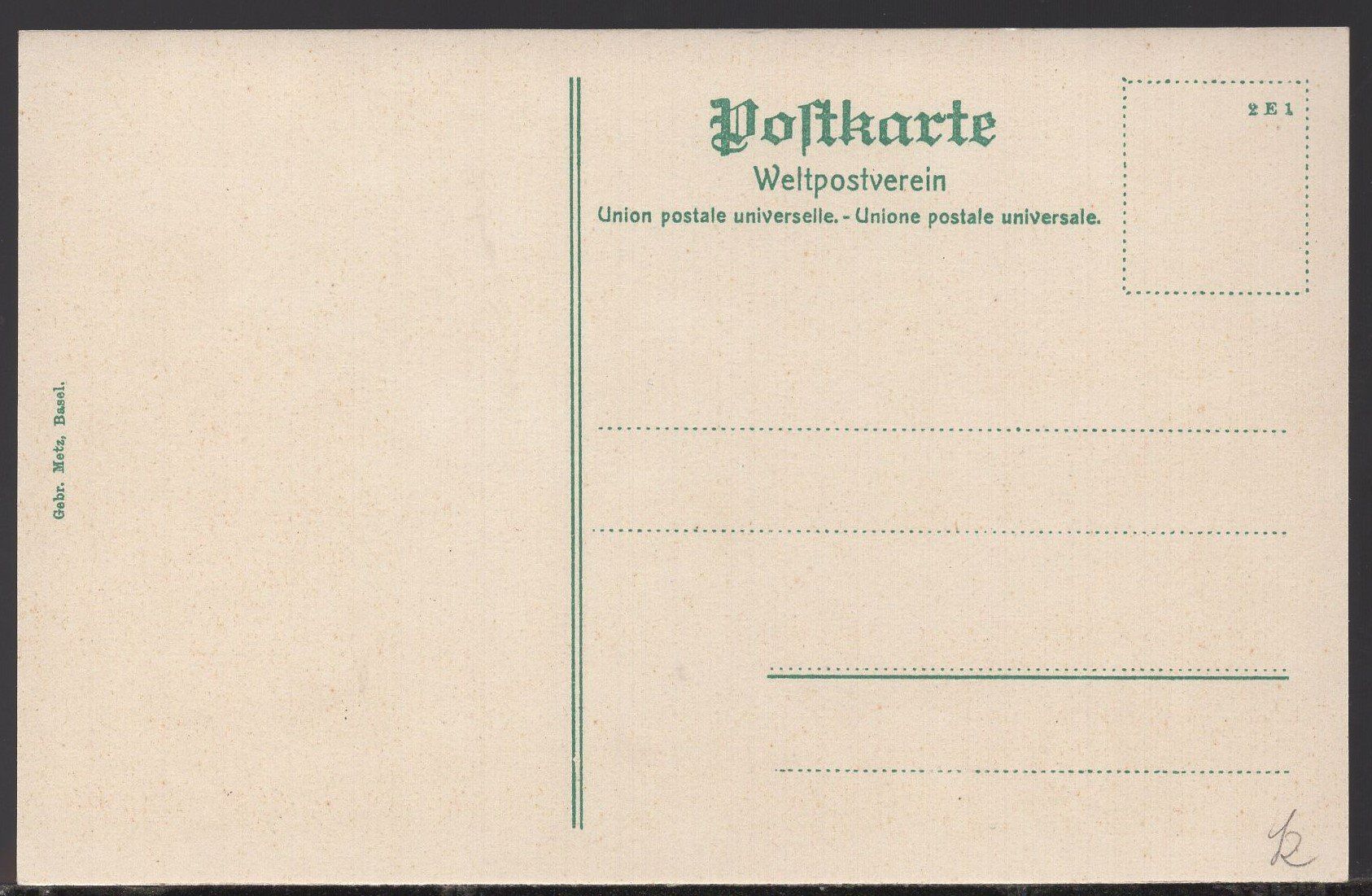 Cartoline postali: Altsteingebirge  Meglisalp – Usato da Aarau venduto da kufi44 2