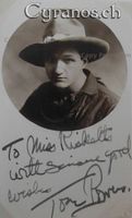 Tom Powers (1890-1955) Schauspieler - Autogramm