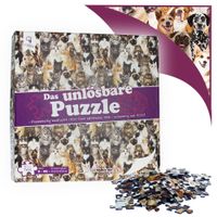 Beidseitiges Puzzle Katzen/Hunden 500 Teile/pièces puzzle RV