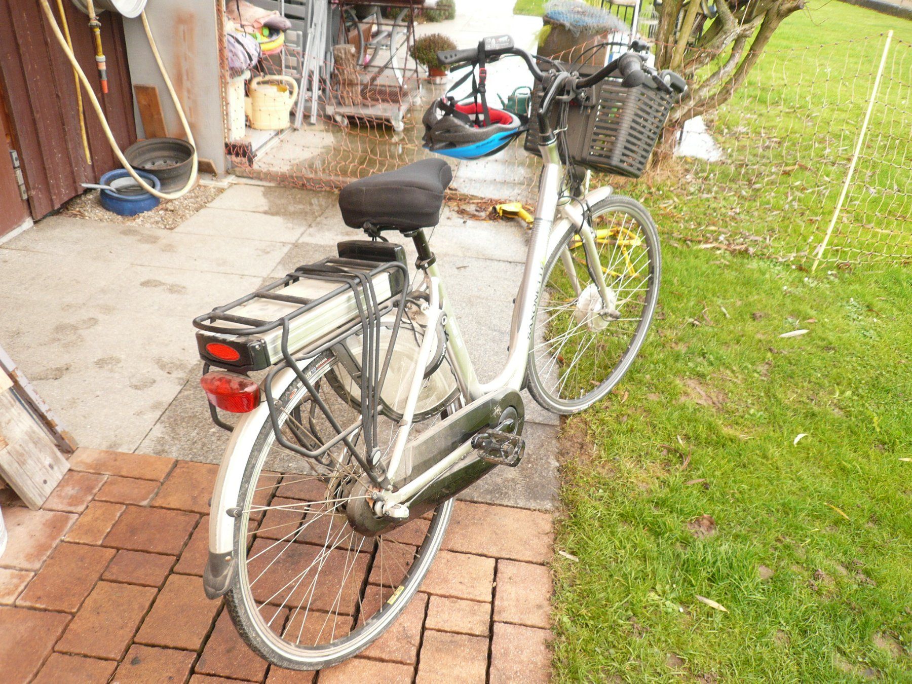 Saxonette Biciclette: Elektrofahrrad Saxonette mit tiefem Einstieg – Usato da Pfaffnau venduto da nolff 2