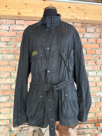 Barbour International A547 Flyweight Wax Jacket – XL