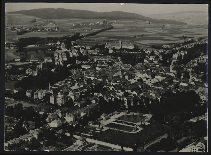 Fotografie & Manifesti: Fotografie Bischofswerda, Ortsansicht mi – Usato da Berlin venduto da bartko-reher