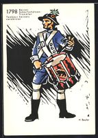 Berner Scharfschützen-Trommel von 1798,
