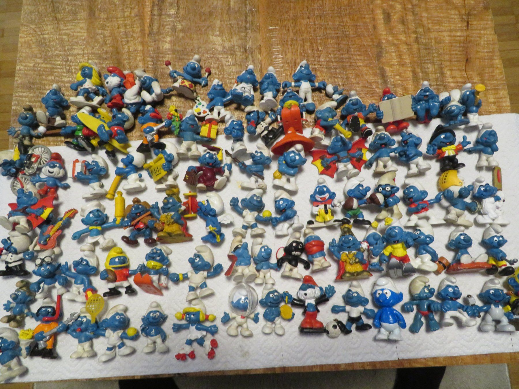 Schlumpf Figuren Raritten
