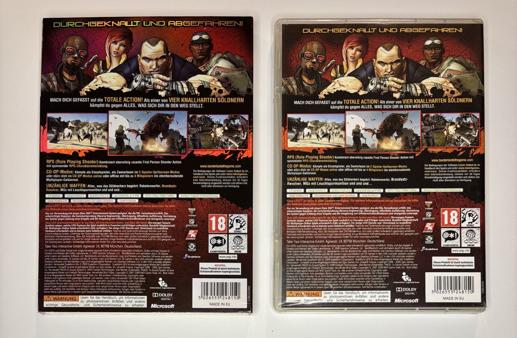 Giochi: XBOX 360 - Borderlands – Usato da Allschwil venduto da Bullach 3