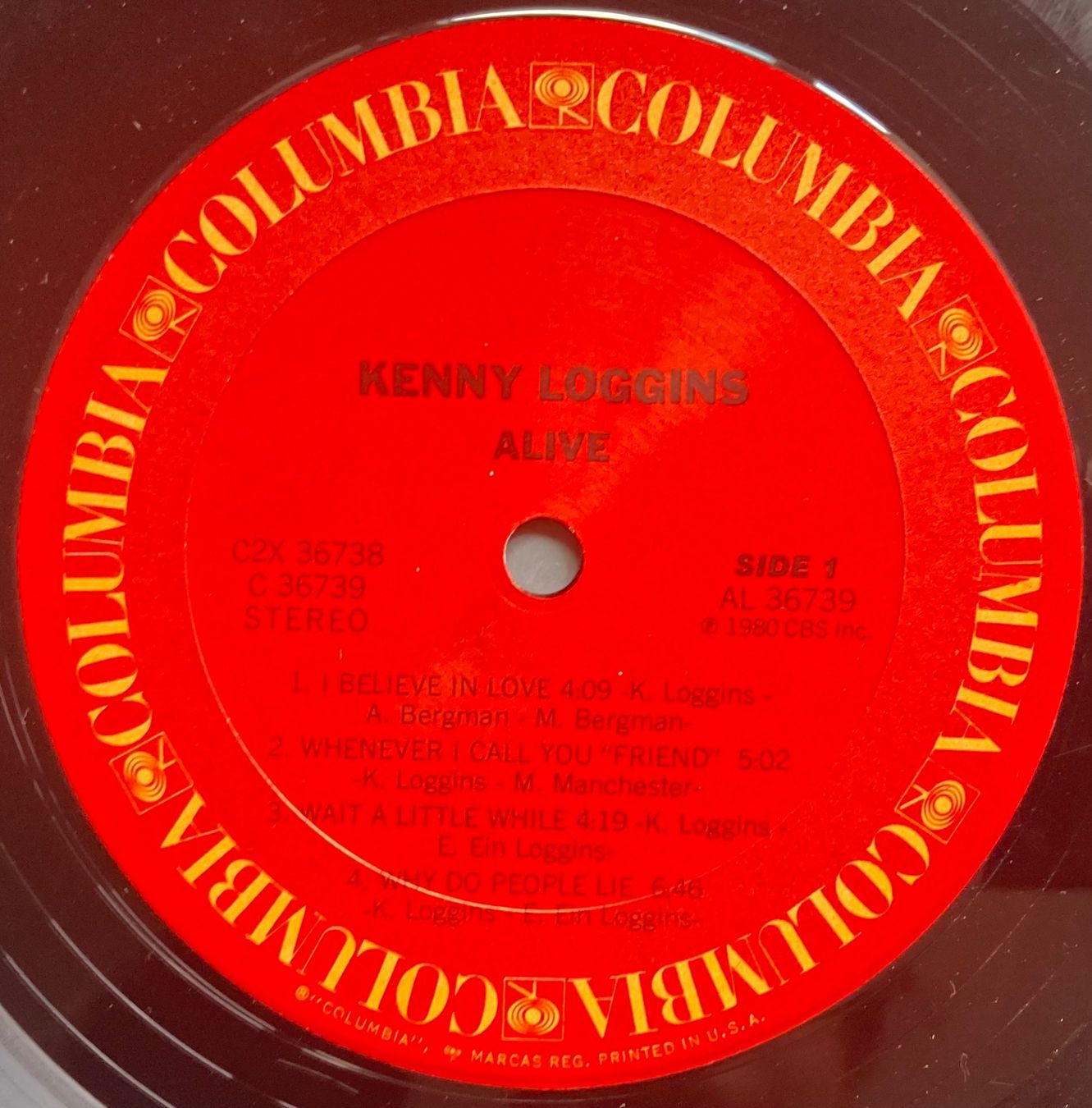 Dischi in vinile: KENNY LOGGINS - ALIVE – Usato da Poliez-Pittet venduto da Newtown-Records 4