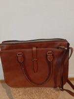 Leder Akten Tasche Damen Fossil