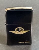 RARE "U2 WINGS" BLACK ICE ZIPPO - NEU / UNBENUTZT