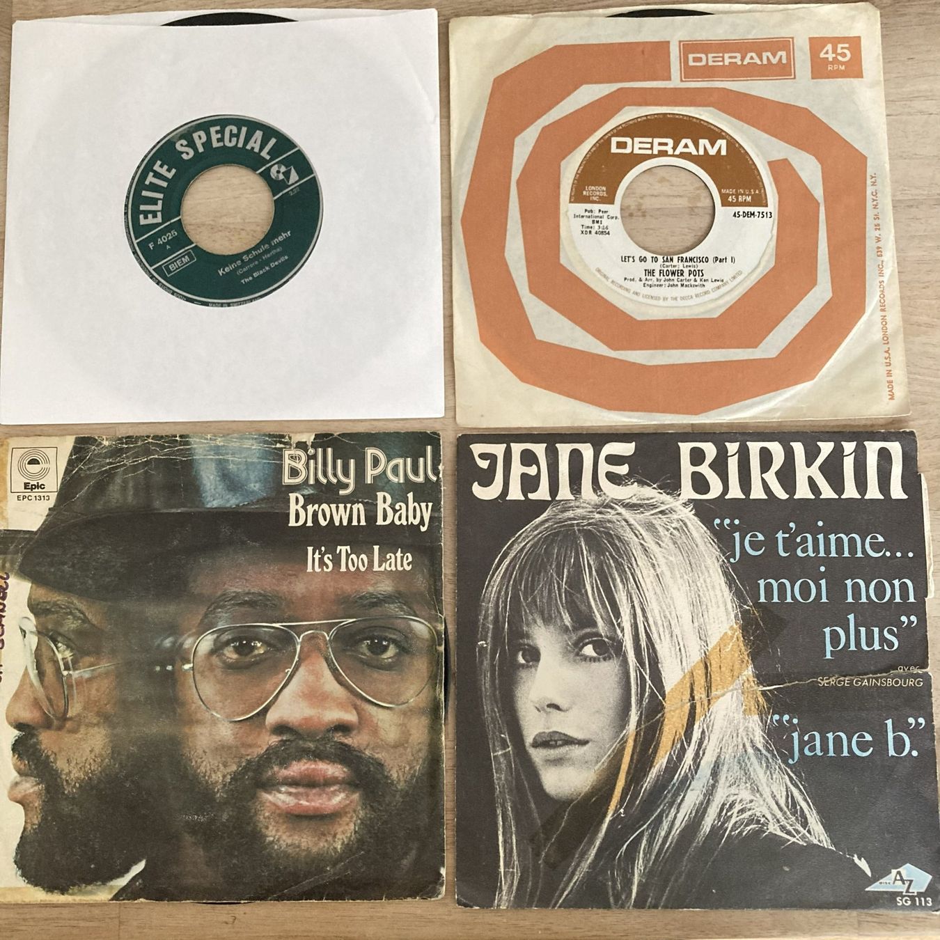 Dischi in vinile: 7" Singles LOT 12Stk. – Usato da Uznach venduto da sveezy 1