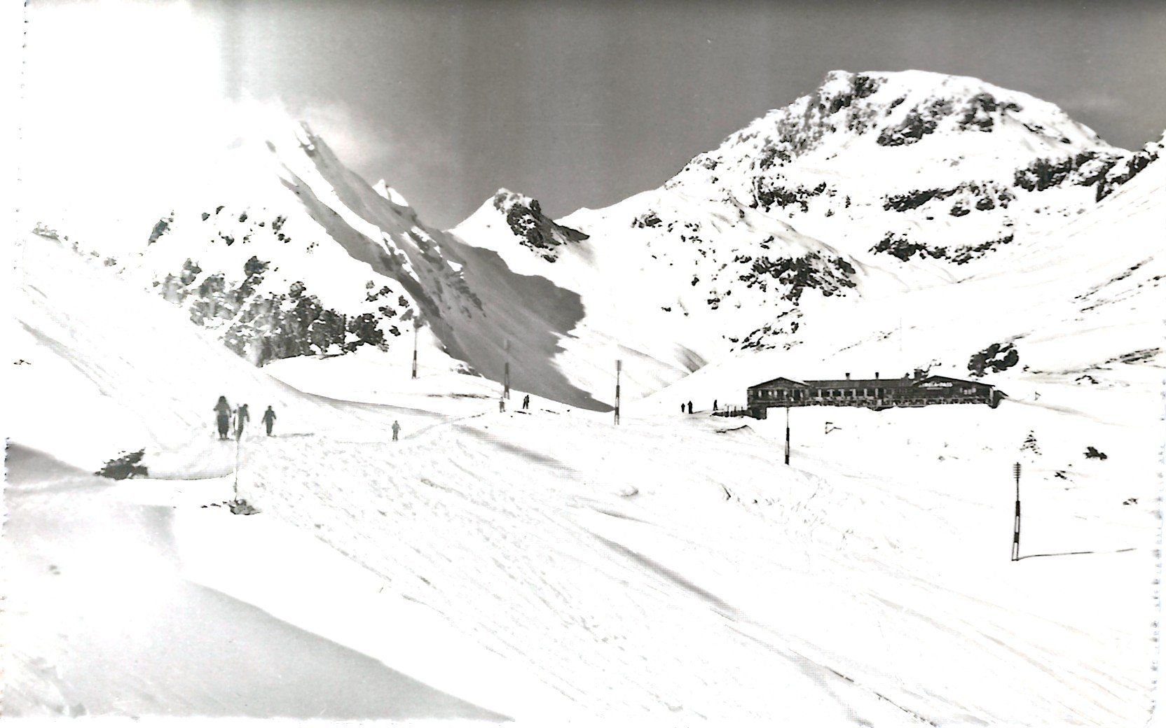 Cartes postales: 6 alte Ansichtskarten von Davos Graubünden – D'occasion à Flums par Guscha1 5