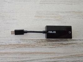 Adaptateur Asus MiniDP vers VGA noir