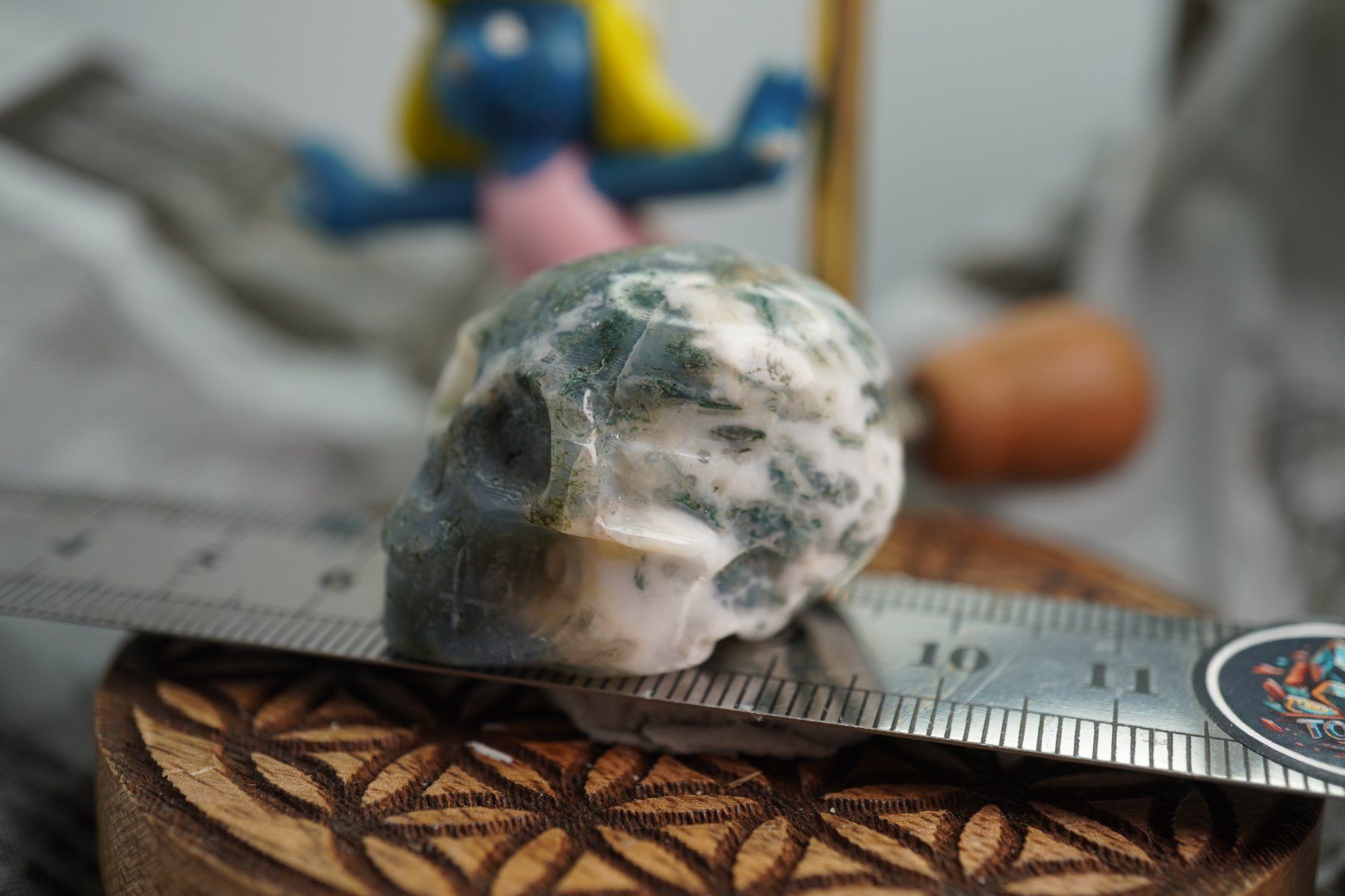 Minerali & Pietre curative: Baum Jaspis       Skull     ab  1.-     Räumung – Nuovo e nell'imballaggio originale da Eschenbach SG venduto da topstone 3