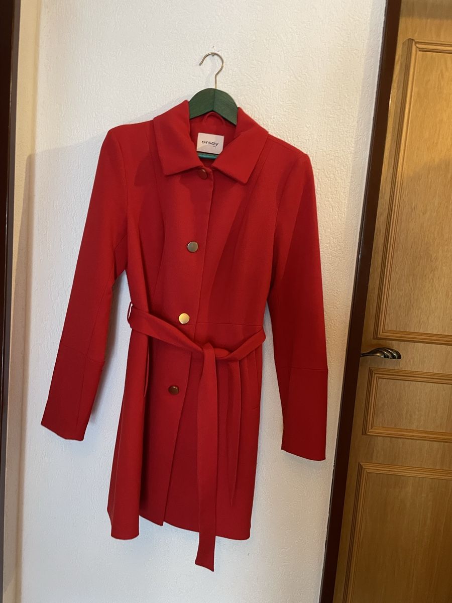 Orsay Cappotti: Roter Orsay Mantel – Usato da Zermatt venduto da mar_f9v6 1