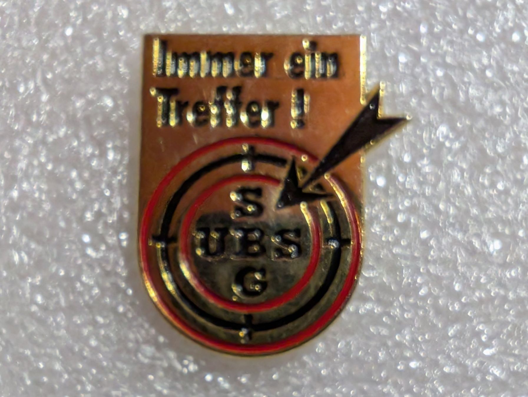 Plaketten & Abzeichen: Ansteckpin 153: SBG UBS – Gebraucht aus Oppligen von Pin-Fall-Shop