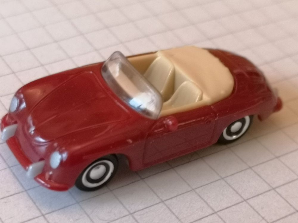 1:43 Porsche 356 Gmünd Cabriolet 1948 Métallique Argent Schuco PRO.R43 Résine eB