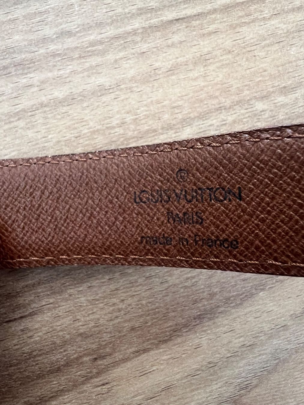 Louis Vuitton Cinture: LOUIS VUITTON belt, size XS – Usato da Arzier Le Muids venduto da oma_w5bq 4