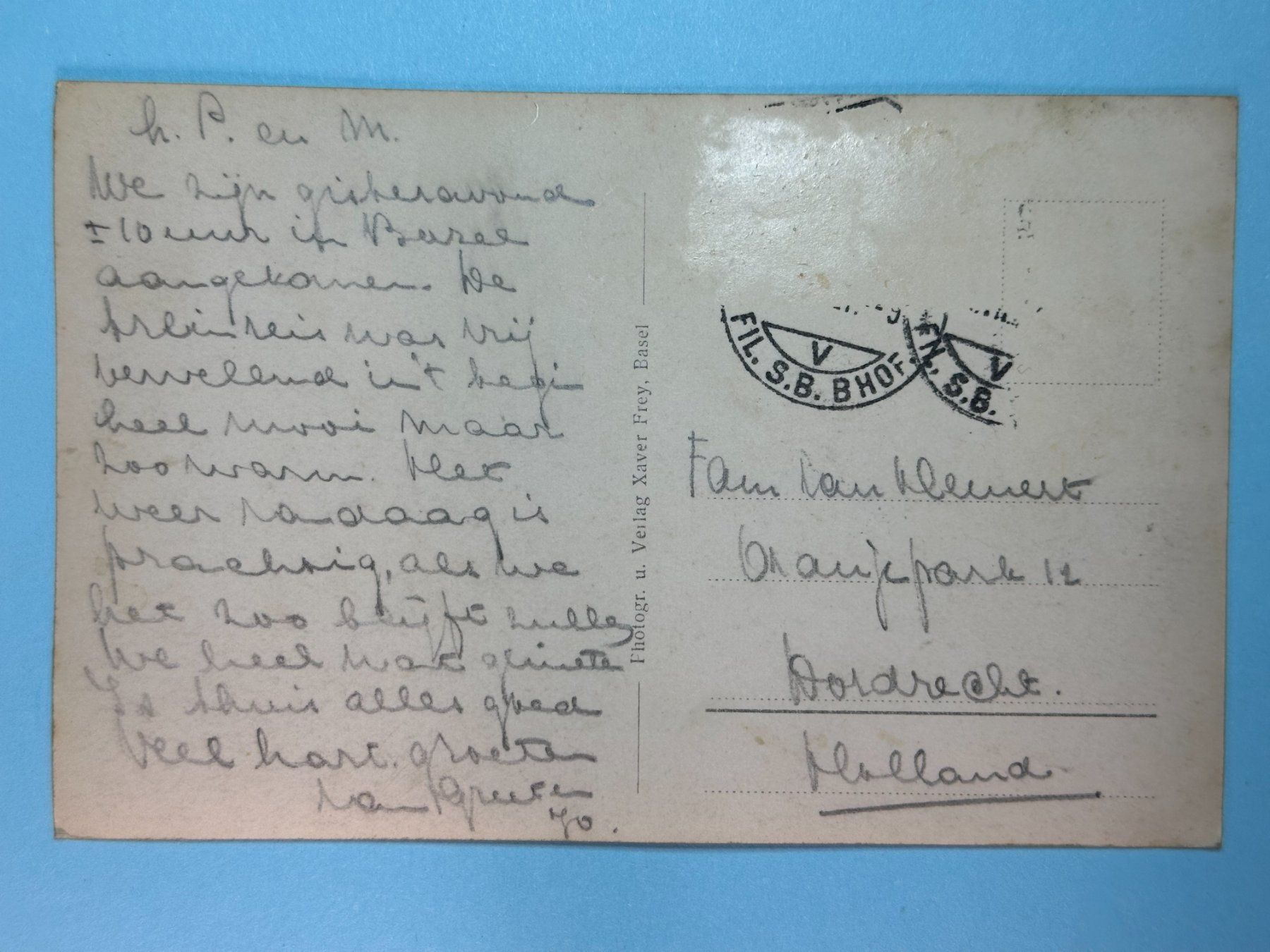Cartoline postali: Basel - Viaduktstrasse mit Pauluskirche – Usato da Steg VS venduto da danwer74 1
