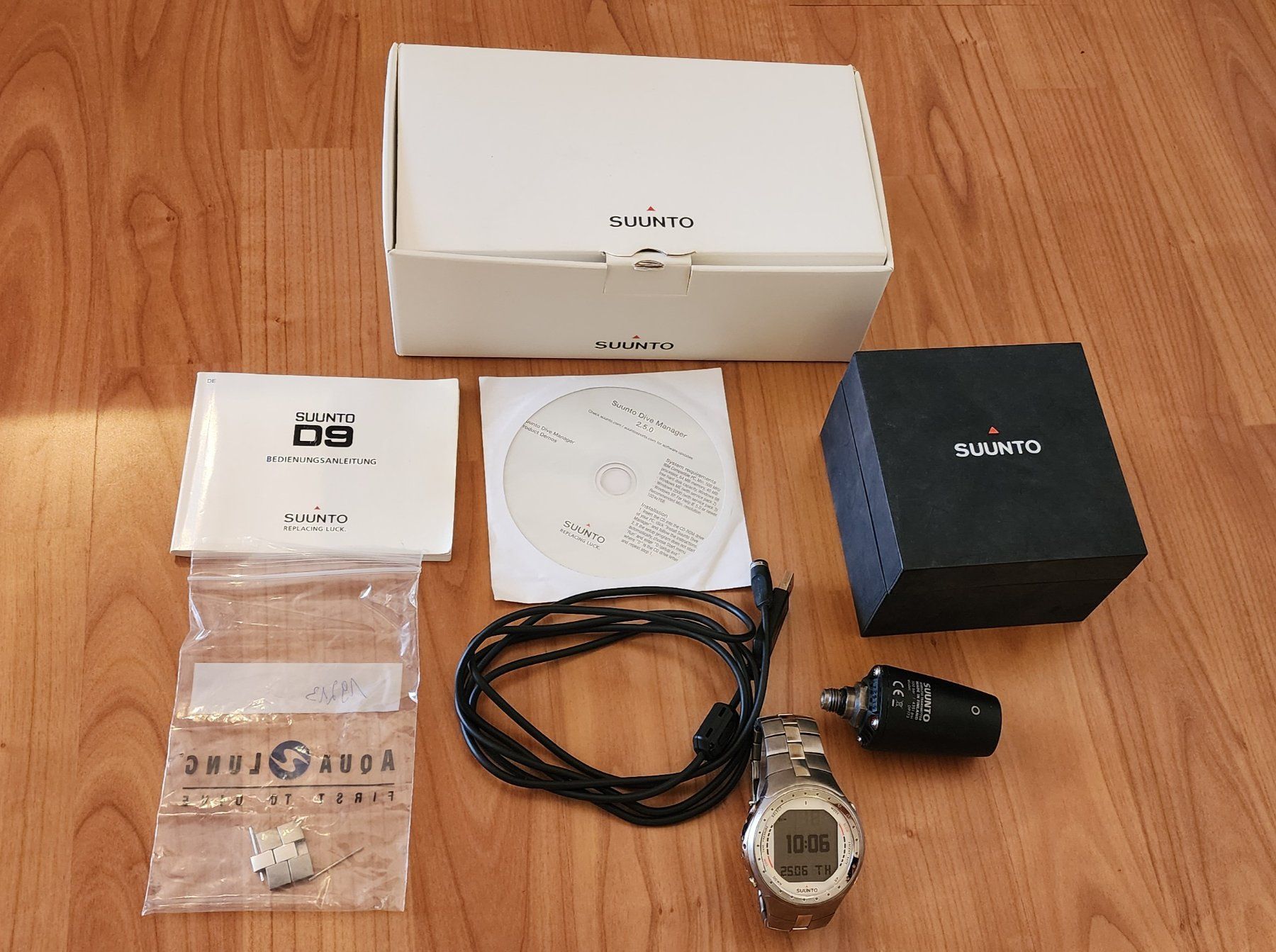 Suunto Orologi: SUUNTO D9 TITANIUM mit Transmitter – Usato da Hornussen venduto da koleso83 1
