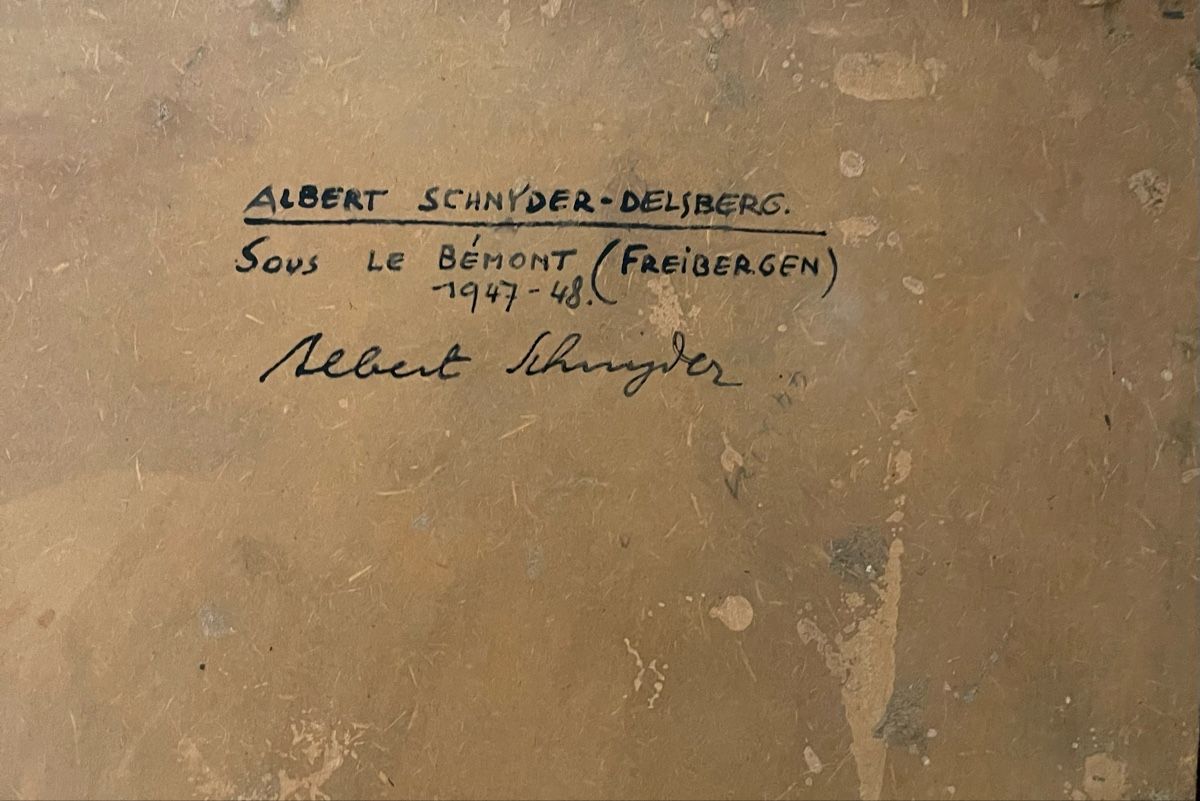 Dipinti: Albert SCHNYDER (1898-1989) – Usato da Grosshöchstetten venduto da Perle1951 5