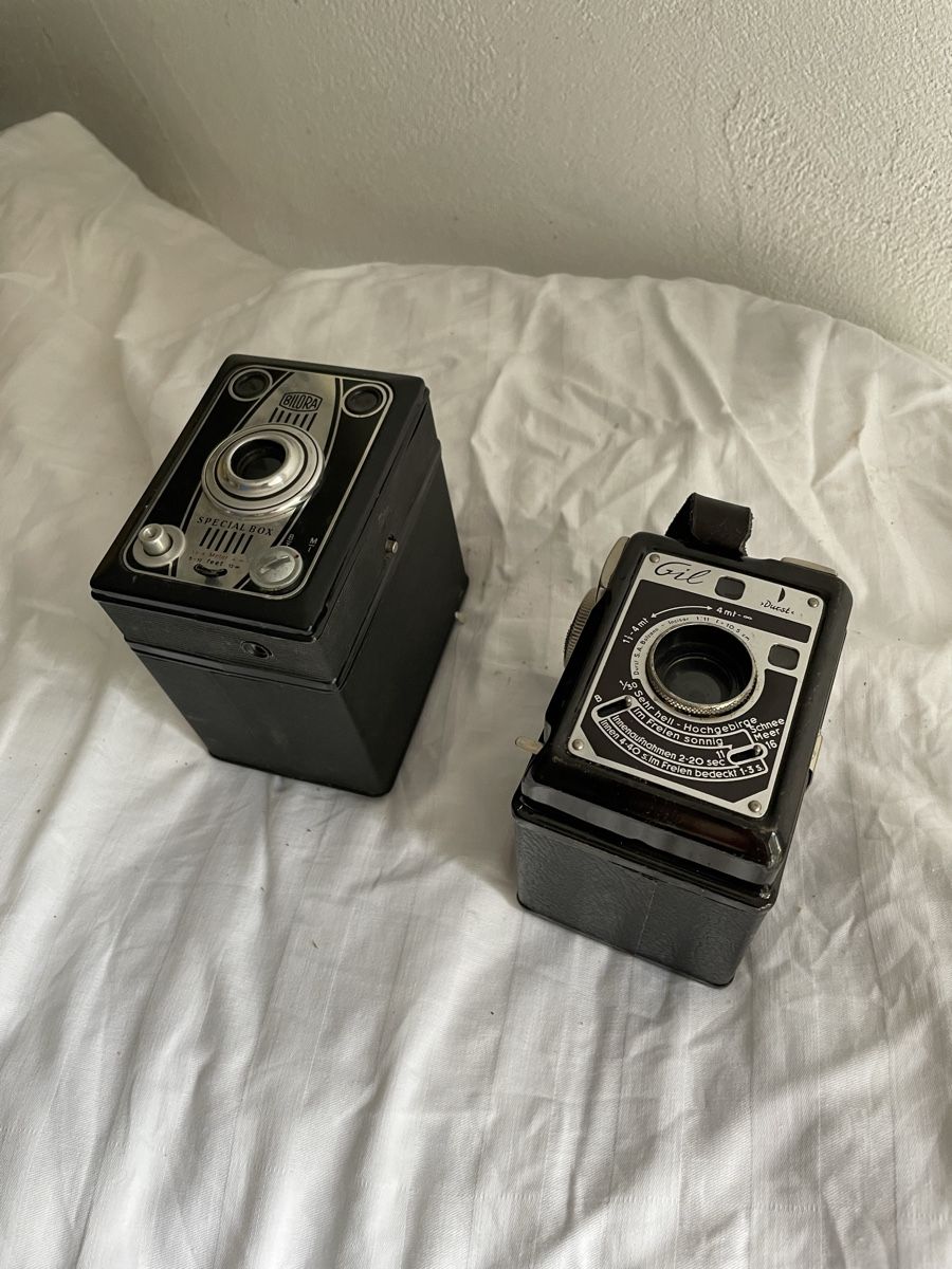 Kamera: Vintage Box Kameras Bilora und Gil – Gebraucht aus Laufen von tommey90 1
