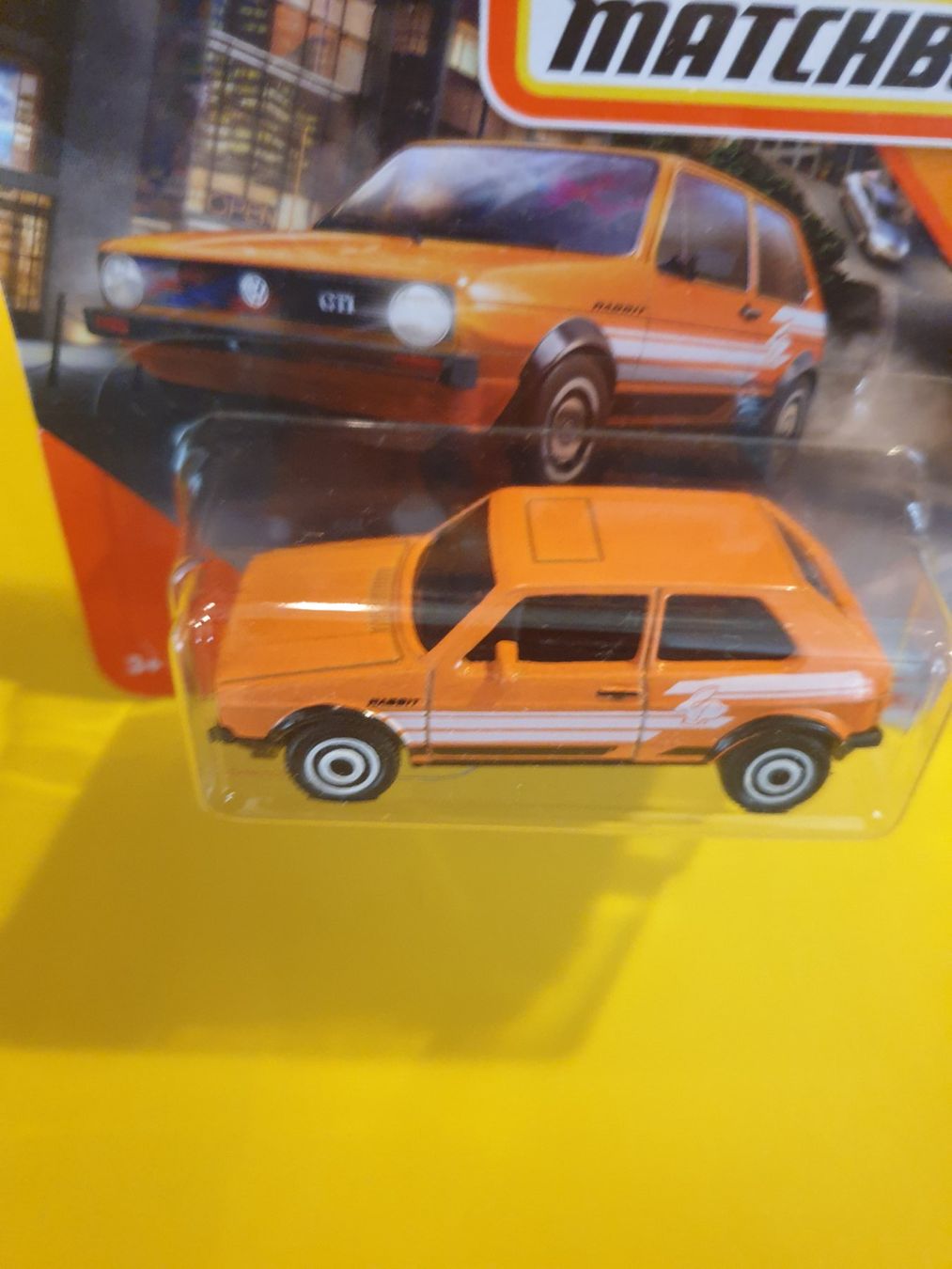 Matchbox Modellini d'auto: Matchbox VOLKSWAGEN GOLF MK1 – Nuovo e nell'imballaggio originale da Oftringen venduto da Rotor 5