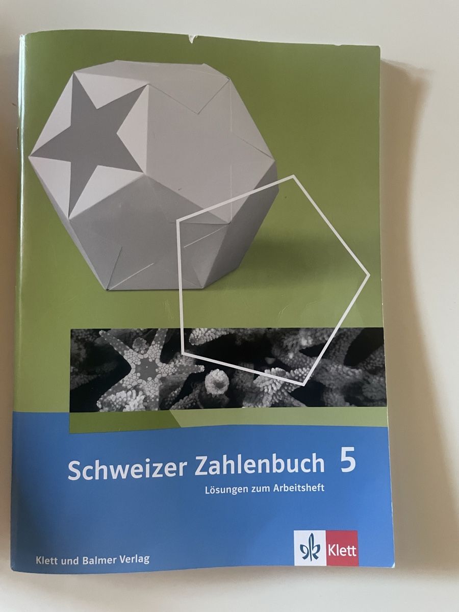Bücher: Schweizer Zahlenbuch 5 Lösungen – Gebraucht aus Recherswil von jafa74