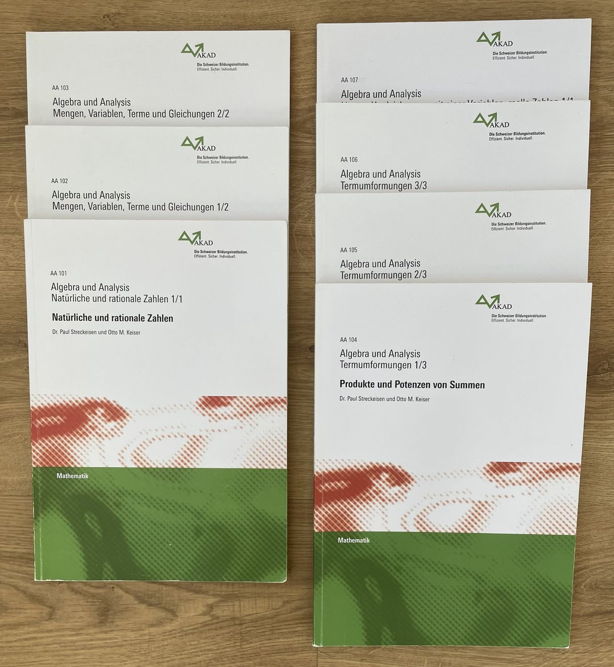 Libri: AKAD Lehrbücher Algebra – Usato da Basel venduto da Aletheia2020