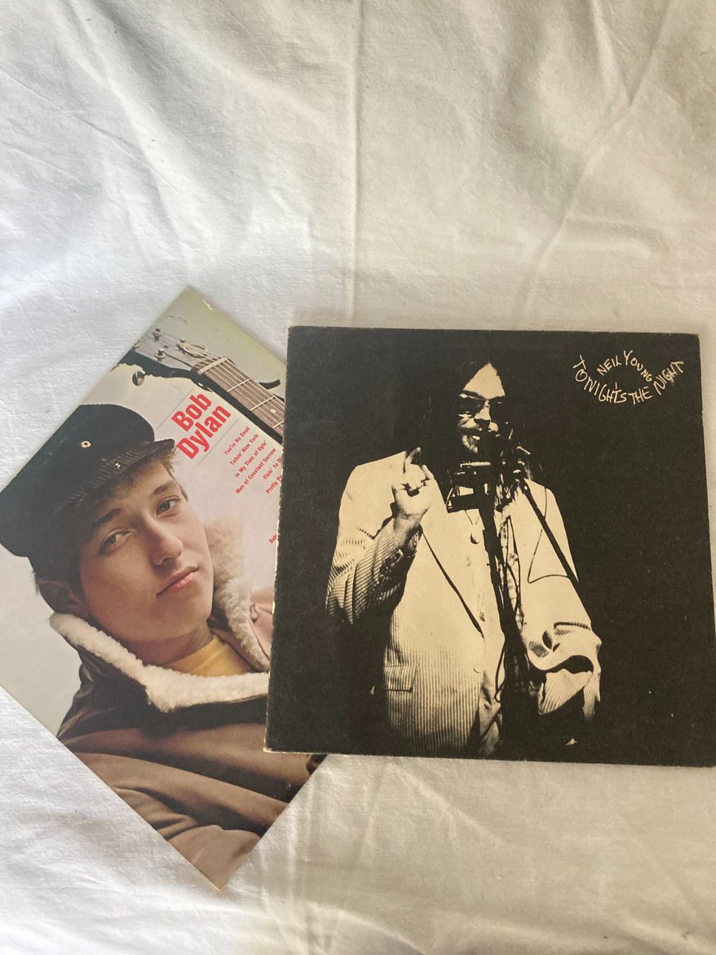 Schallplatten: Neil Young || Bob Dylan – Gebraucht aus Bern von