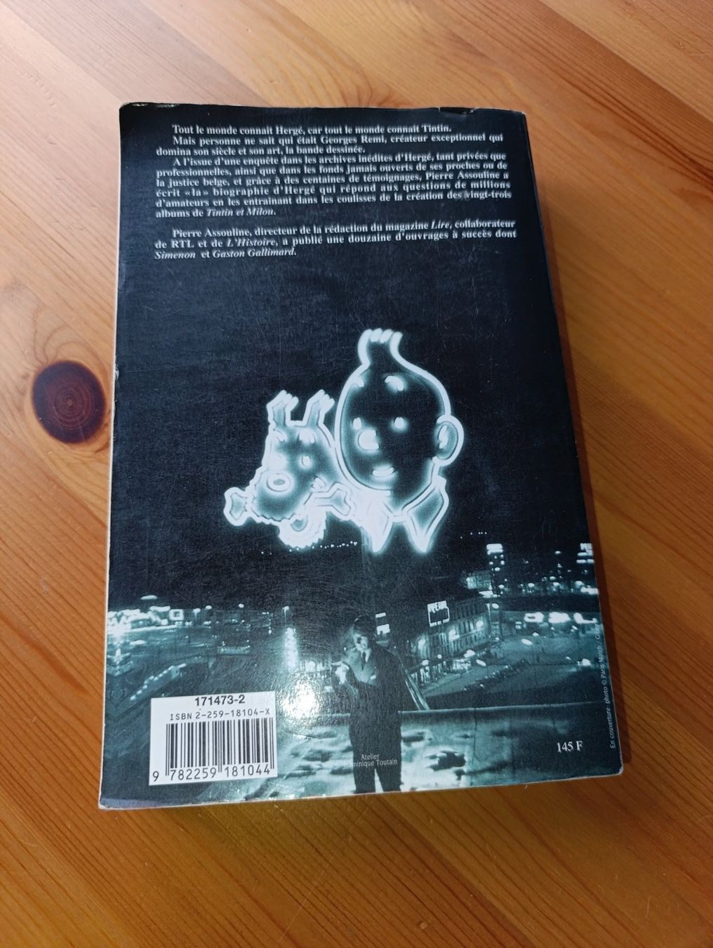 Libri: Hergé - Pierre Assouline – Usato da Prangins venduto da Timband 3