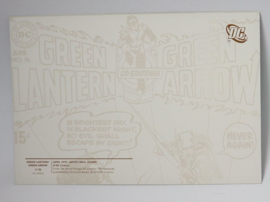 Ansichtskarten: AK DC Comics, Green Lantern, Postkarte 2010 – Neu (gemäss Beschreibung) aus Eschenbach SG von Astalavista 1