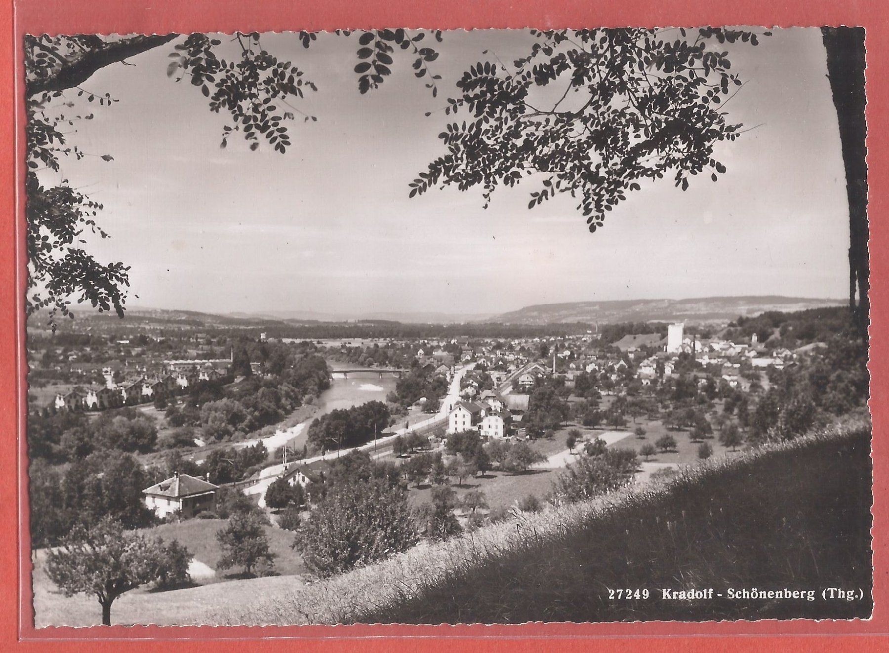 Cartoline postali: Kradolf - Schönenberg - ca. 1955 – Usato da Fislisbach venduto da Porano