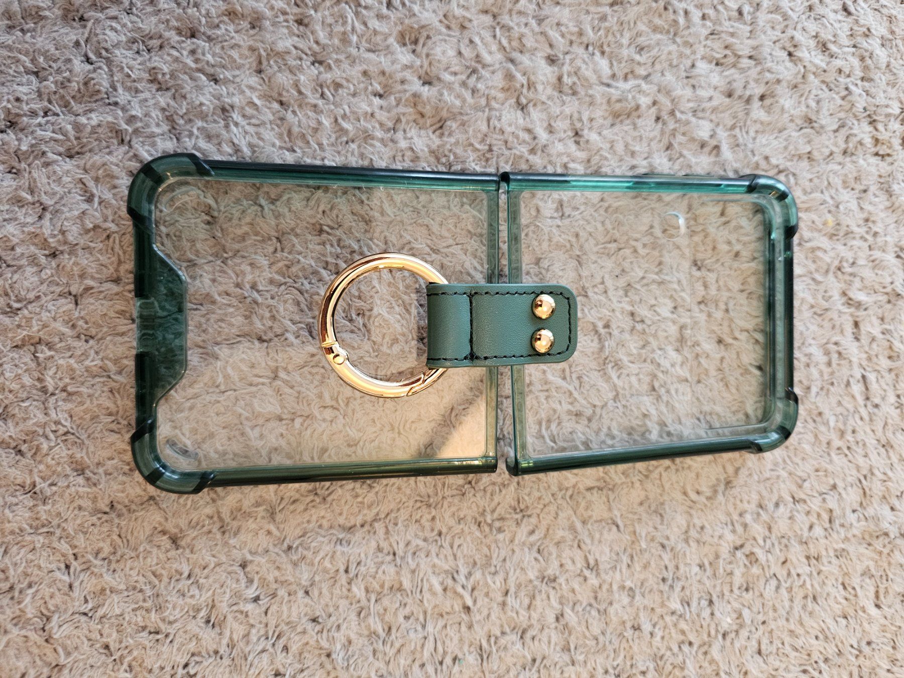 Samsung Cover & Protezioni schermo: Samsung Z Flip 3 Silikon Hülle mit Ring – Nuovo e nell'imballaggio originale da Zürich venduto da tanner83 1