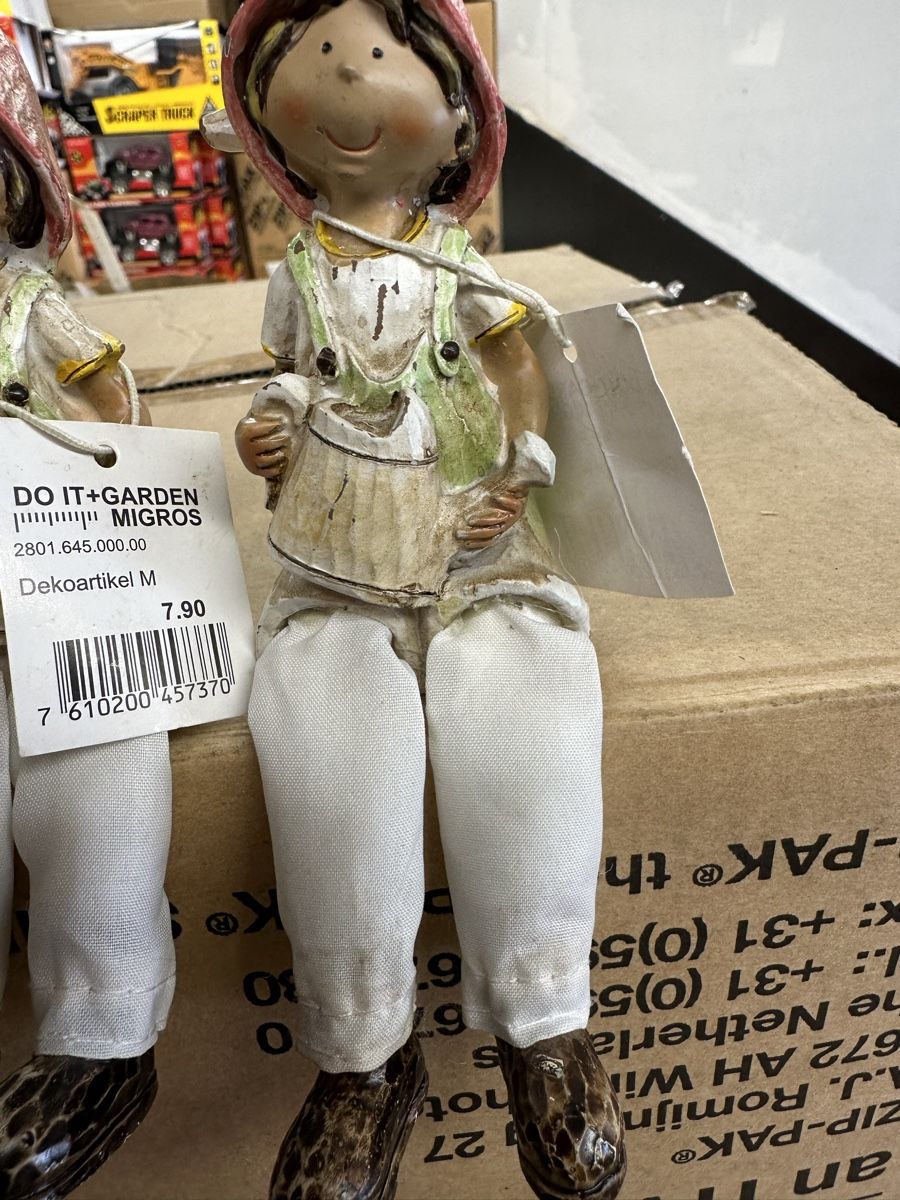 Alle Dekorationen: Figuren Mädchen und Junge 6 stk Neu – Neu und originalverpackt aus Frümsen von Swissline90 4